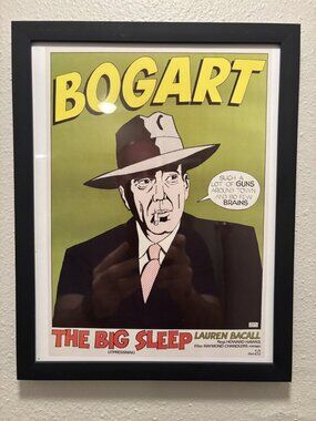 The Big Sleep (1946) Framed 8.5x11 Inch Art Print